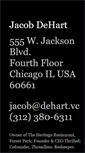 Mobile Screenshot of jacobdehart.com